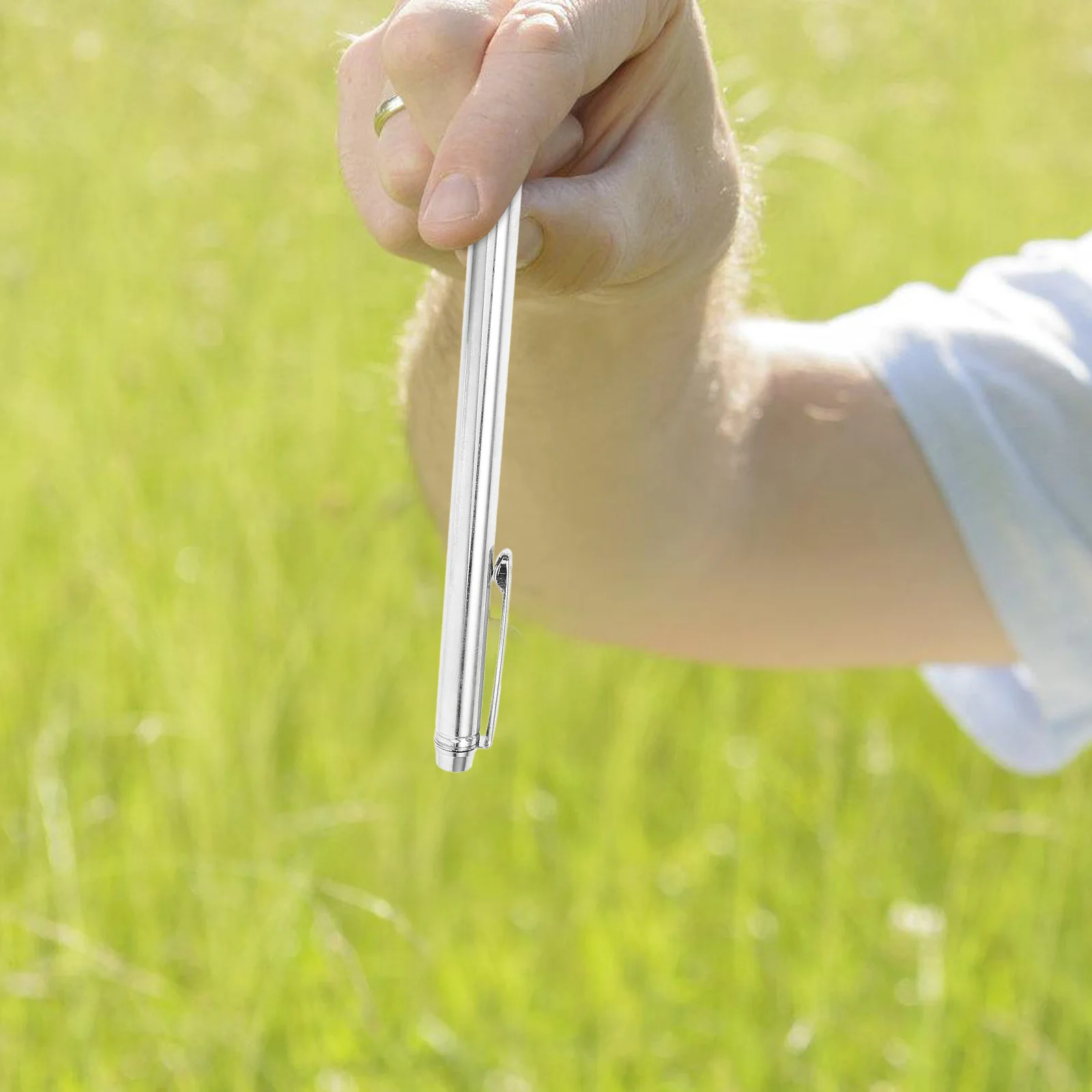 

Telescopic Dowsing Rod Divining Stick For Outdoor Treasure Hunting Energy Locating Sturdy Portable Metal