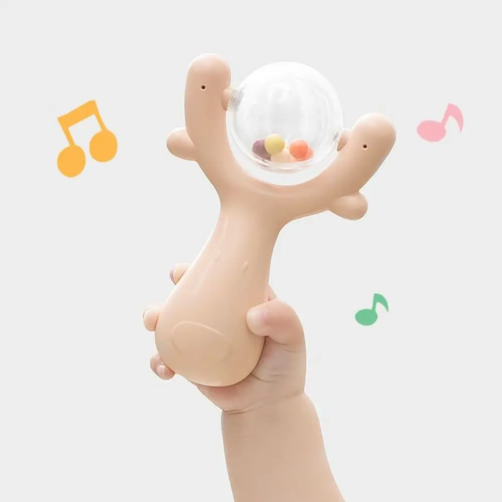 Hochet à main éducatif pour bébé, jouets de développement sensoriel, hochets en plastique pour nouveau-né, son, résistance aux hautes températures