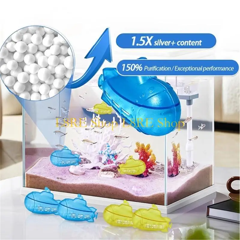 

L8RE 14Pcs Submarines Purifie Water Soften Hard Water for Warm Cool Most Humidifiers Hard Water Humidifier Filters Accessories