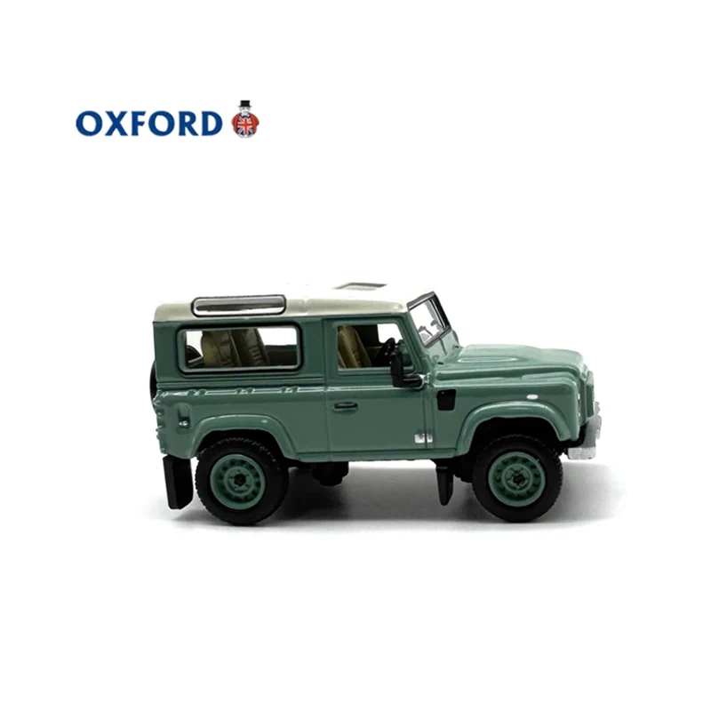 OXFORD Druckguss-Maßstab 1:76 Defender 90, Geländewagen, Legierungsautomodell, fertiges Produkt, Simulationsspielzeugsammlung, statisches Modell