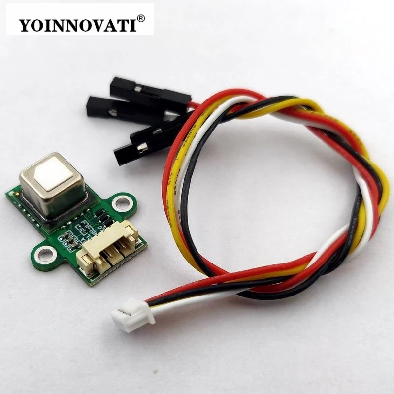 SCD41/SCD40 High-Precision CO2 Sensor Module,Onboard MCU,I2C,with Temperature & Humidity,for Indoor Air Quality, Smart HVAC