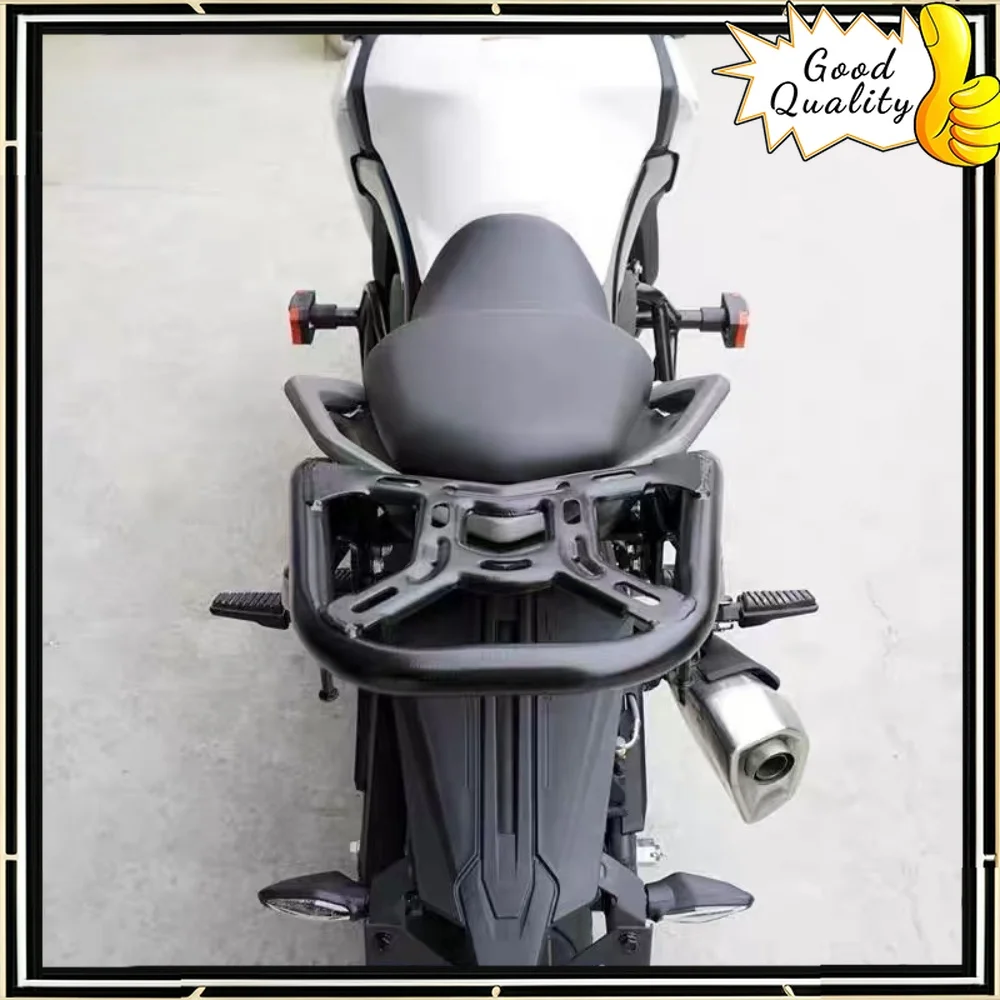 

For CFMOTO 400GT rear rack, trunk rack, CFMOTO 650GT modified cargo rack, tail wing armrest thickening and strengthening