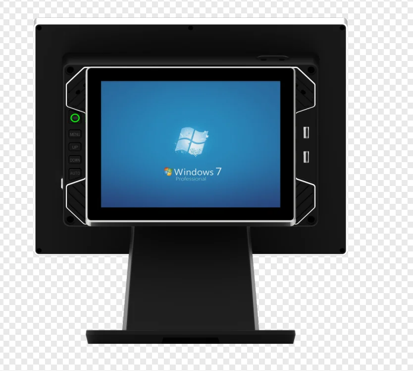Mesin Kasir Skala Ritel Terminal Pembayaran Titik Penjualan Lengkap Sistem Pos All-in-One Paduan Aluminium