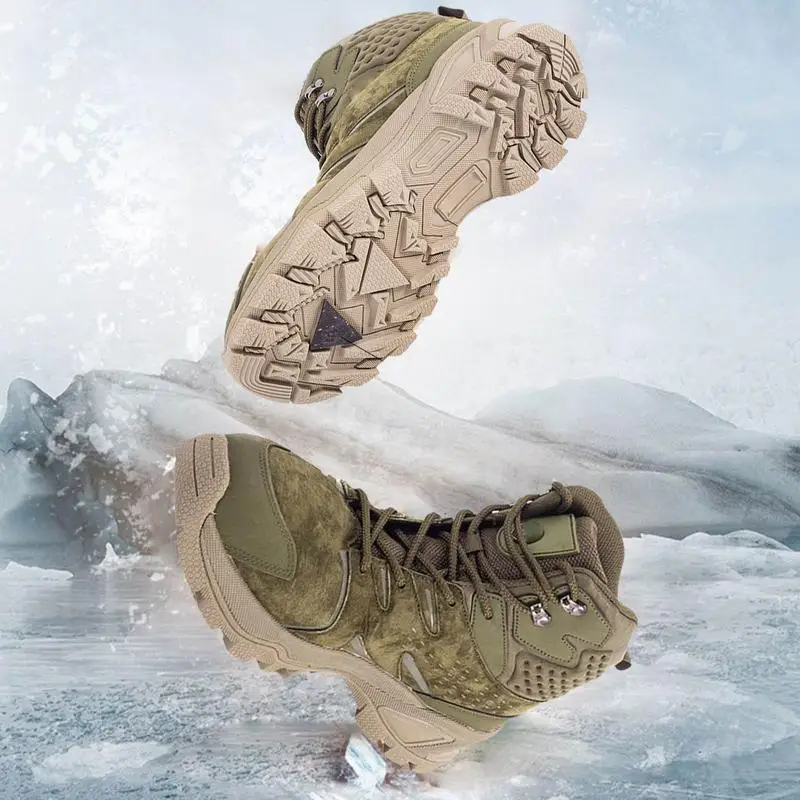 Heated Sneakers Foot Warmer Temperature Controlled Heating Shoes Non-slip Sole Temperature Controlled Winter Snow Boot ﻿