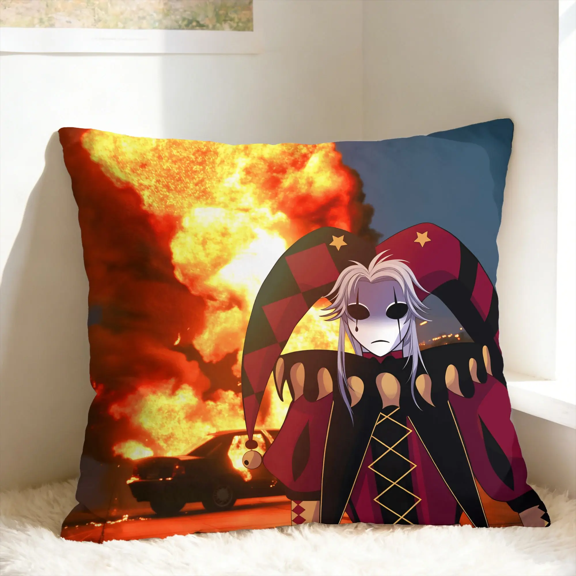 F-Freak C-Circus Pillow Case  Cute Funny Pillow Cover Comfy Pillowcases For Sofa Bedroom Home Decor