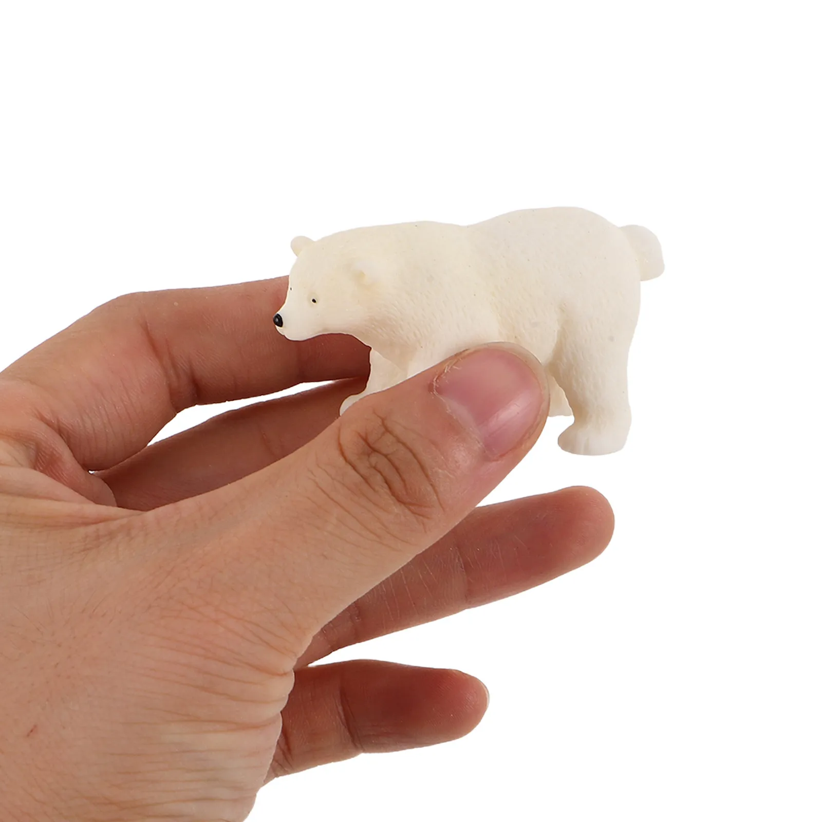 8Pcs Resin Polar Bears Miniature Ice Igloo Arctic Scene Decorative Winter Village Micro Landscape Garden Accessories