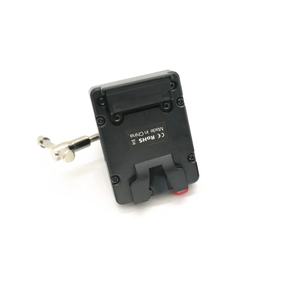 Mini V-lock V-mount Quick Release Battery Plate Power with Crab Claw Clamp Clip D-tap T-Handle for Sony V lock V Mount Batteries