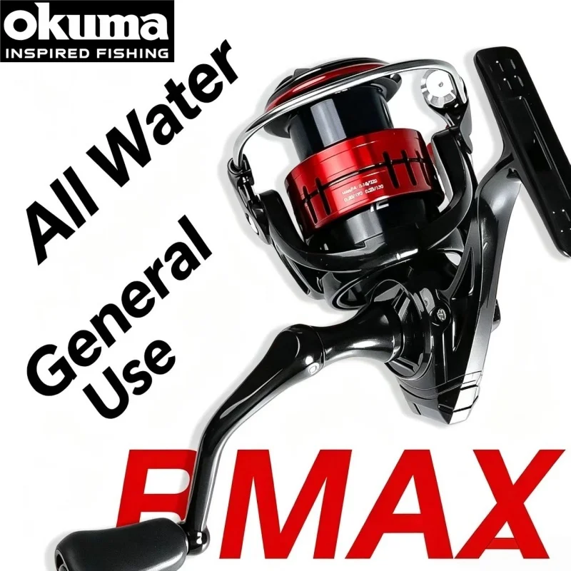 Okuma BMA Spinning Fishing Reel Drag Fishing Reel for Salt/Freshwater Fishing Accessories 2000-7000 Series