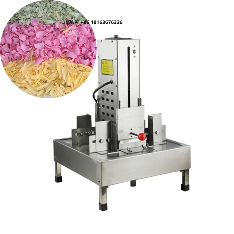 New Chocolate Slicer Crusher Scraping Flower Block Cutter 304 Stainless Steel Industrial Snack Processing Production Equipment