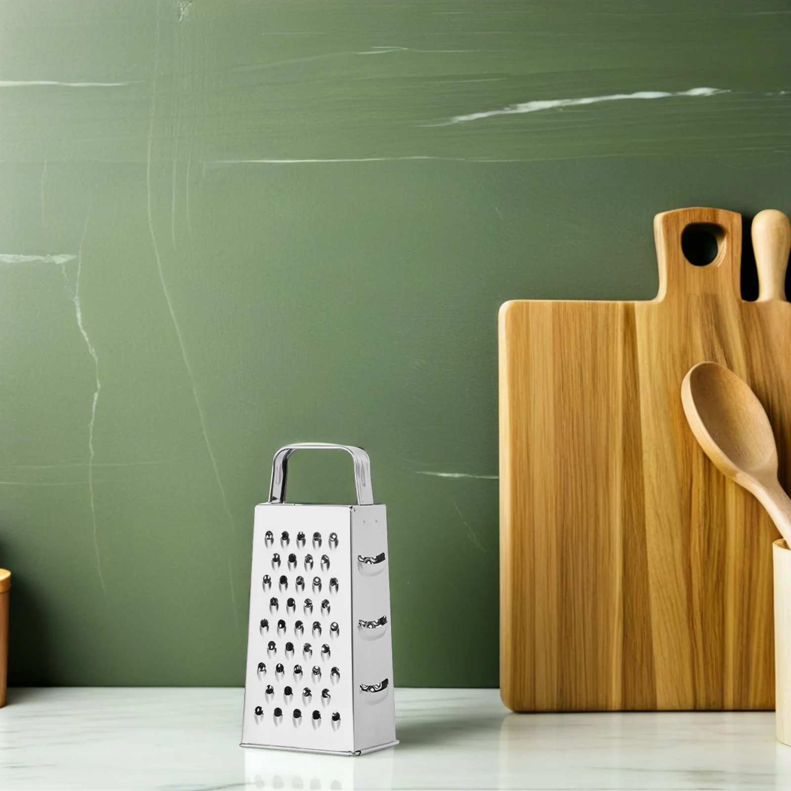 

Stainless Steel 4-Sides Box Grater Multipurpose Kitchen Tool Vegetable Slicer Cheese Grater Cooking Gadget Kitchen Gadget