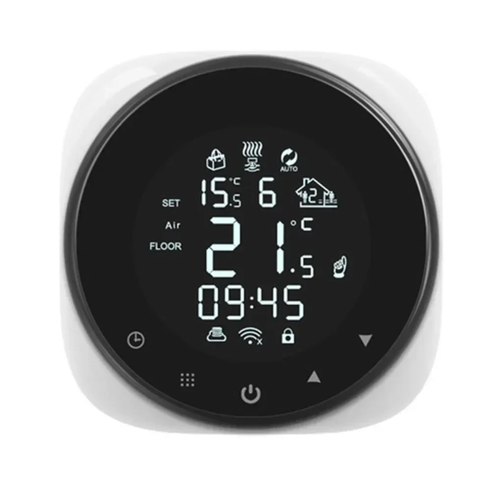 Thermostat with WiFi  Remote Control Temperature Panel  Programmable for Underfloor Heating and Radiator ABS Material