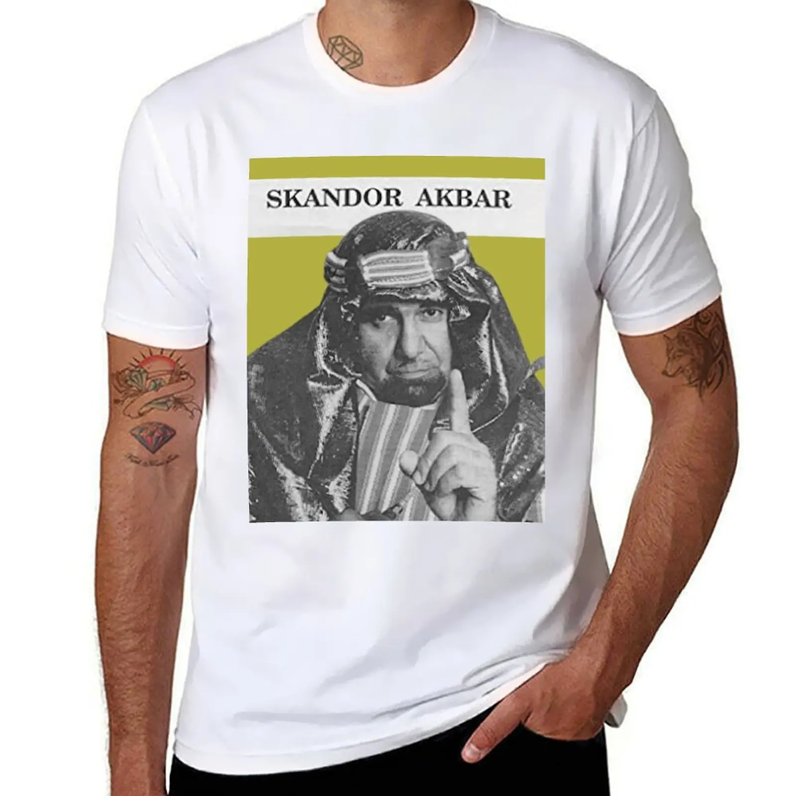 

Skandor Akbar T-Shirt man t shirt heavy cotton man t shirt cotton T-Shirt