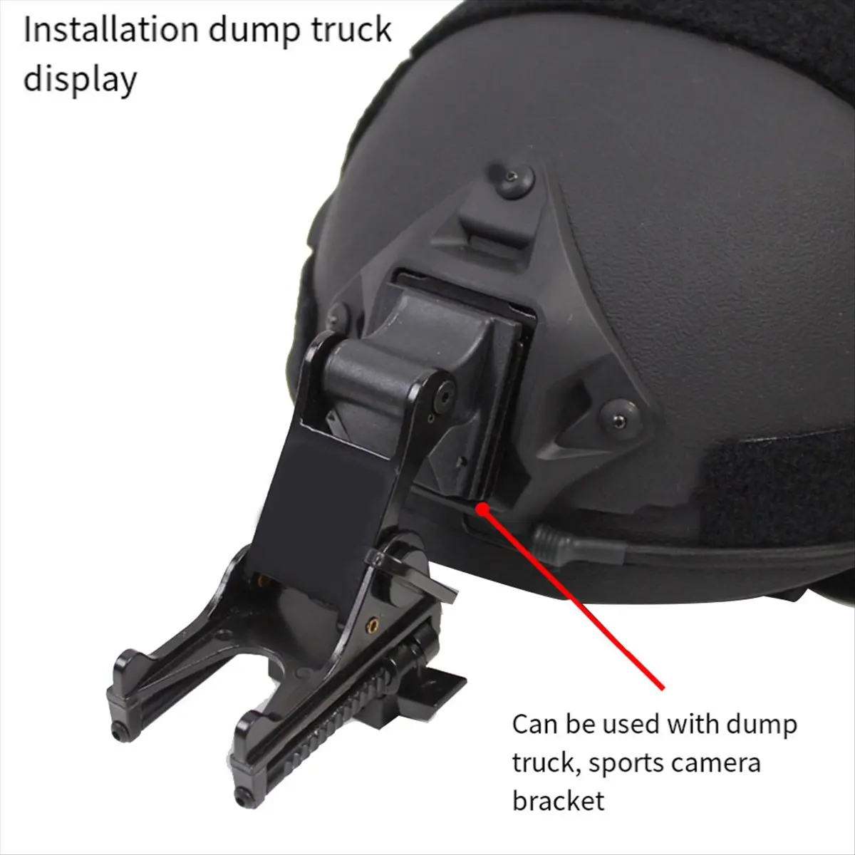 A46U Multifunctional Helmet Accessories Helmet Night Vision Mount Style Shield for Helmet Base Accessories,A