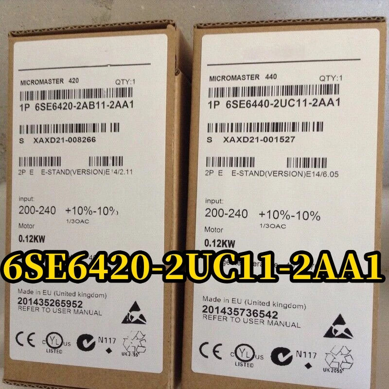 

New without filter 6SE6420-2UC11-2AA1 6SE64 20-2UC11-2AA1 6SE6 420-2UC11-2AA1 one year warranty fast delivery