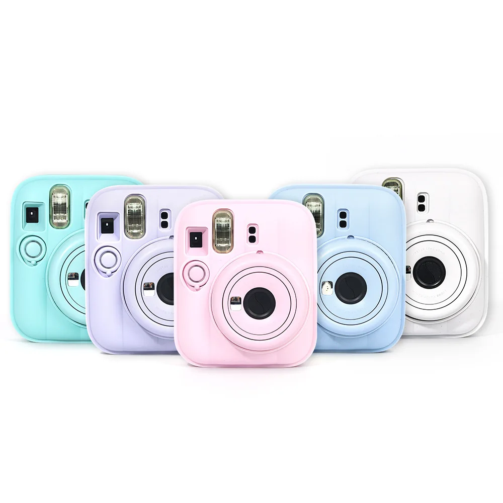 

Silicone Drop Protection Case for instax mini 13 Camera Simple Solid Color Case
