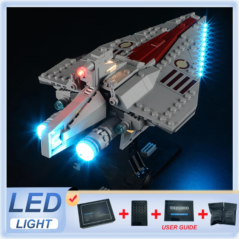 

Комплект светодиодных фонарей «сделай сам» для LEGO 75404, штурмовые корабли (только светодиодный светильник, модель без блоков)
