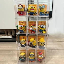 Despicable Me 4 Minions Blind Box Cute Carl Ron Anime Figure Mysetery Box Gru Minions Action Figurine Surprise Bag Toy Kid Gifts