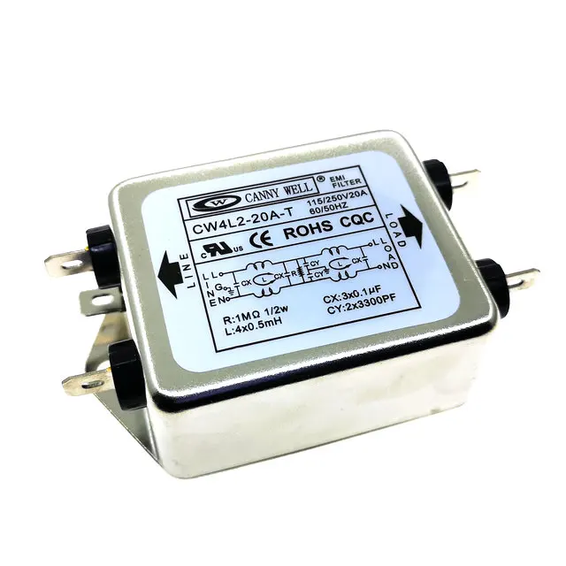 NEW CW4L2-20A-T 20A EMI Power filter