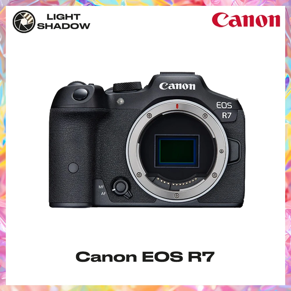 Canon EOS R7 Mirrorless Camera (Body Only), Hybrid Camera, 32.5 Megapixel (APS-C) CMOS Sensor, 4K Video, for Sports