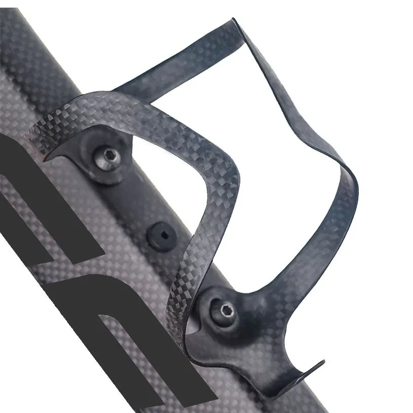 

Modified 10g±3g Hot Ultralight 3k full Carbon Fiber Water Bottle Cage MTB/Road Bicycle Botellero Carbono Bike Bottle Holder