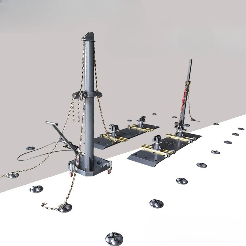 Accident Car Sheet Metal Floating Floor Bagua System, Ground Anchor Fixture for Auto Body Repair and Tower Installation