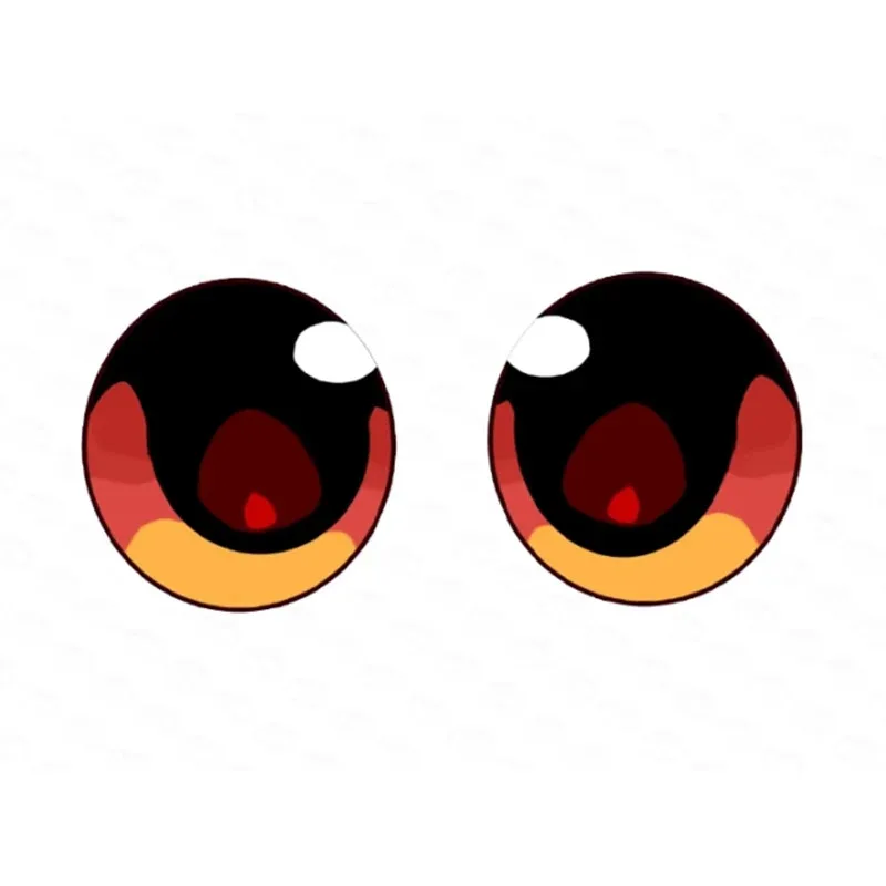 Furry Head 눈 눈알 furryfandom Kigurumi Kemono 코스프레 의상 눈 동공 액세서리 동물 먼지 그물 인쇄 furry Kig