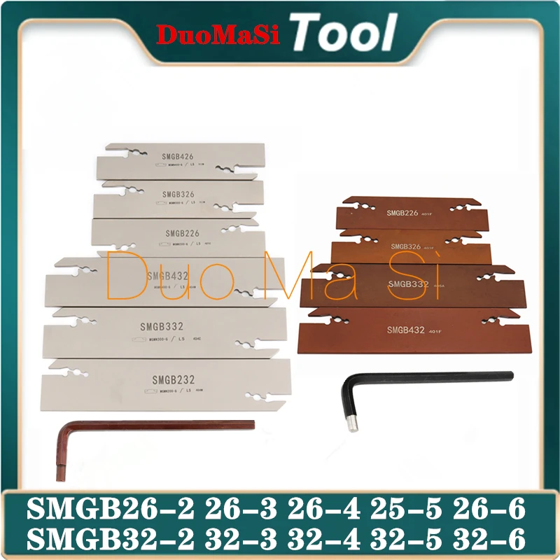 Suporte de Faca de Corte para Série Mgmn Inserções de Carboneto Novo Estilo Smgb Smgb26 Smgb32 2345 Dgfh26 Dgfh32