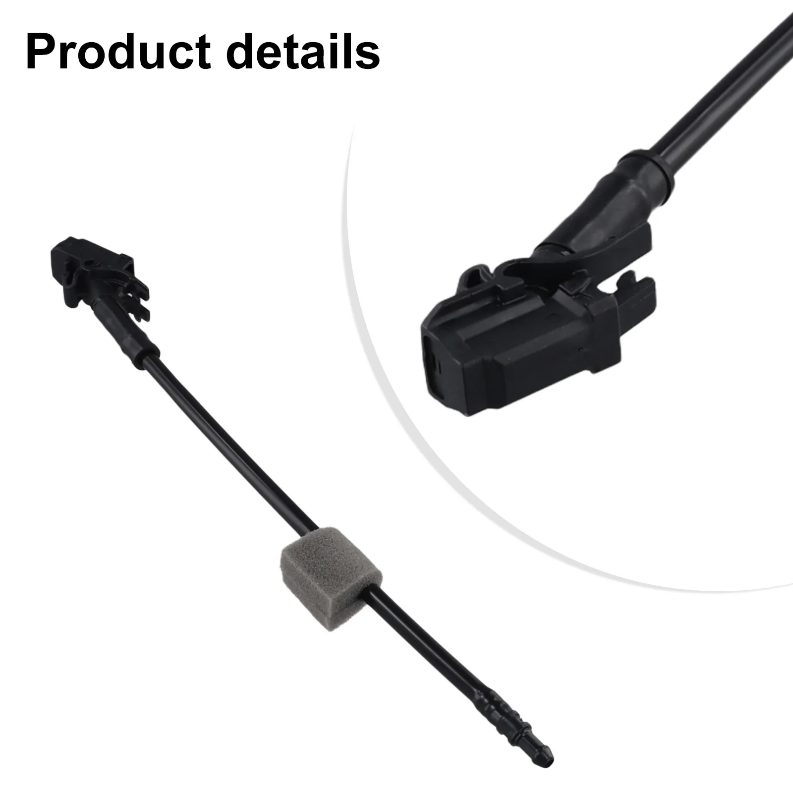 

Automotive Replacement Windshield Washer Nozzle Vehicle Placement Manual Measurement Deviation NO 2017-2021 68229316AA