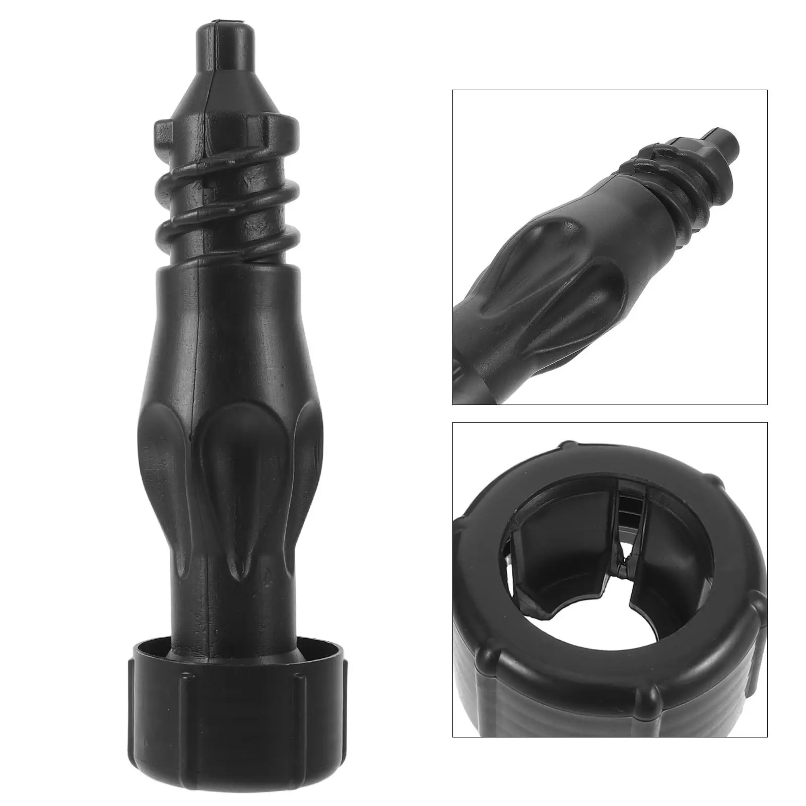Black Plastic Outdoor Umbrella Base Insert Water Filled Stand Holder Patio Umbrella Pole Replacement Plastic Base Accessories