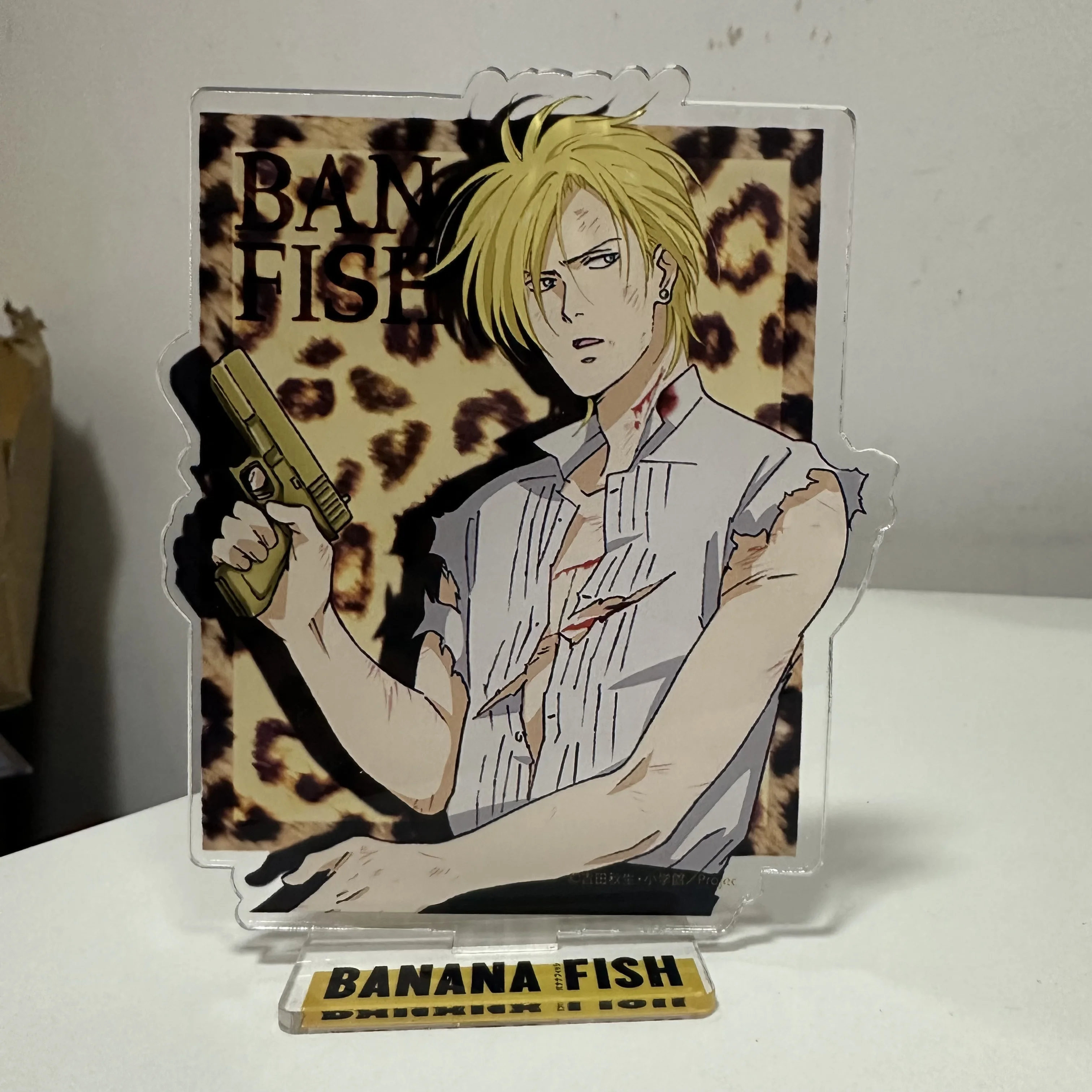 BANANA FISH Anime Figures Aslan Jade Callenreese Cosplay Acrylic Stand Model Plate Desk Decor Standing Sign Fans Christmas Gifts