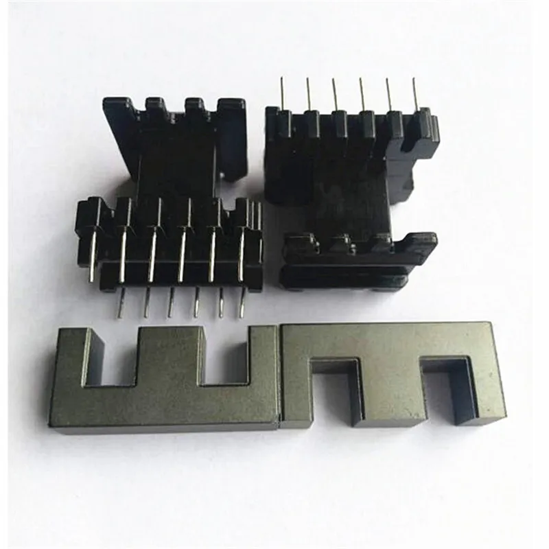 high frequency  transformer EE40 EI40ferrite  core PC44  and  bobbin horizational 5+5pins  4set/lot free shipping