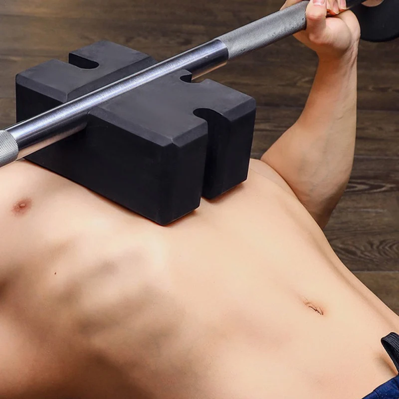 Bloque de seguridad EVA para flexiones, bloque de seguridad, altura ajustable, brazo de pecho, gimnasio en casa, ejercicio de fuerza muscular para Barra de 25mm