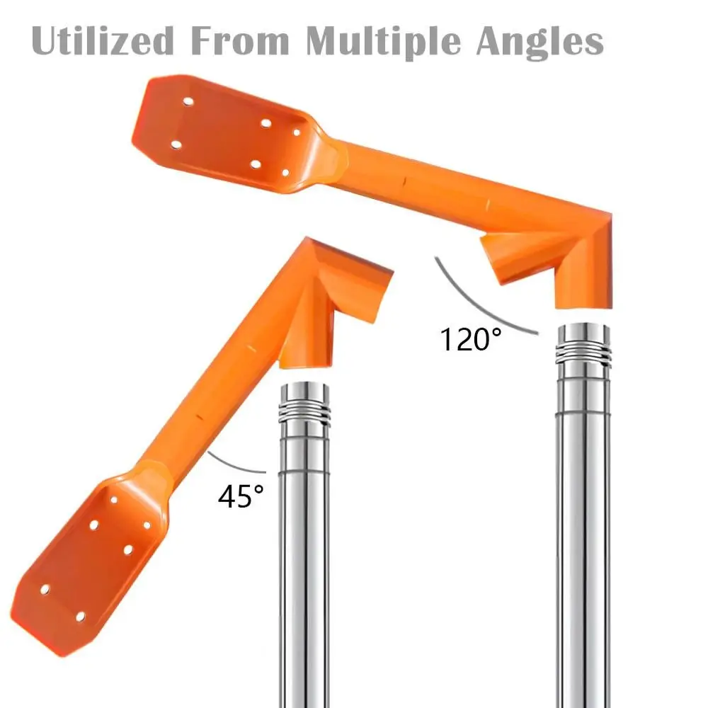 

Long Handle Pipe Cleaners Tool Ergonomic Thicken Drain Unclogger Abrasion Resistance Easy to Use Gutter Cleaning Tool Street