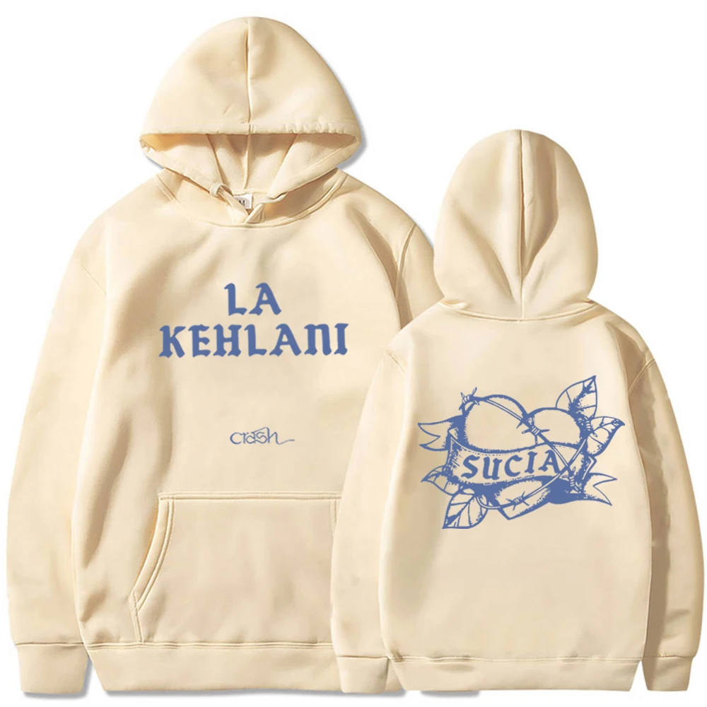 Kehlani Sucia Merch Crash Hoodie,ワールドツアーファンギフト,ユニセックス原宿トップス