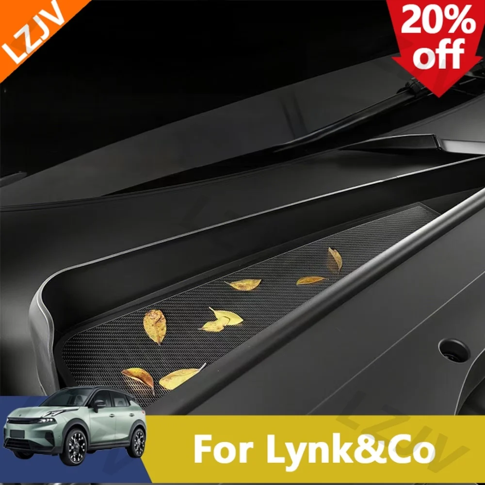 New For Lynk&Co 900 Front Hood Protective Cover Front Engine Compartment Insect Proof Net Dust Proof Net Modification