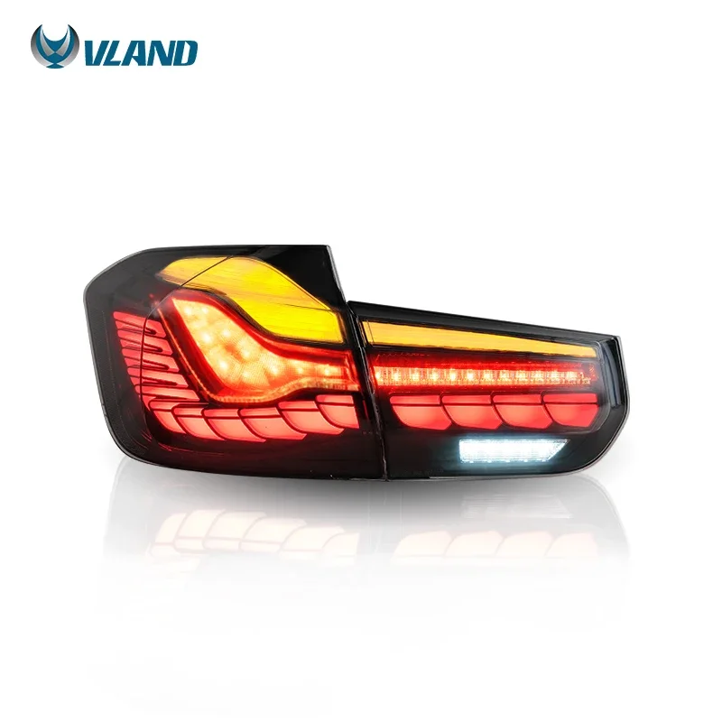 Vland Fabricante Full LED lanternas traseiras, conjunto da lâmpada traseira, sinal de giro sequencial, luzes traseiras para B * MW F80 F35 F30, 2012-2015