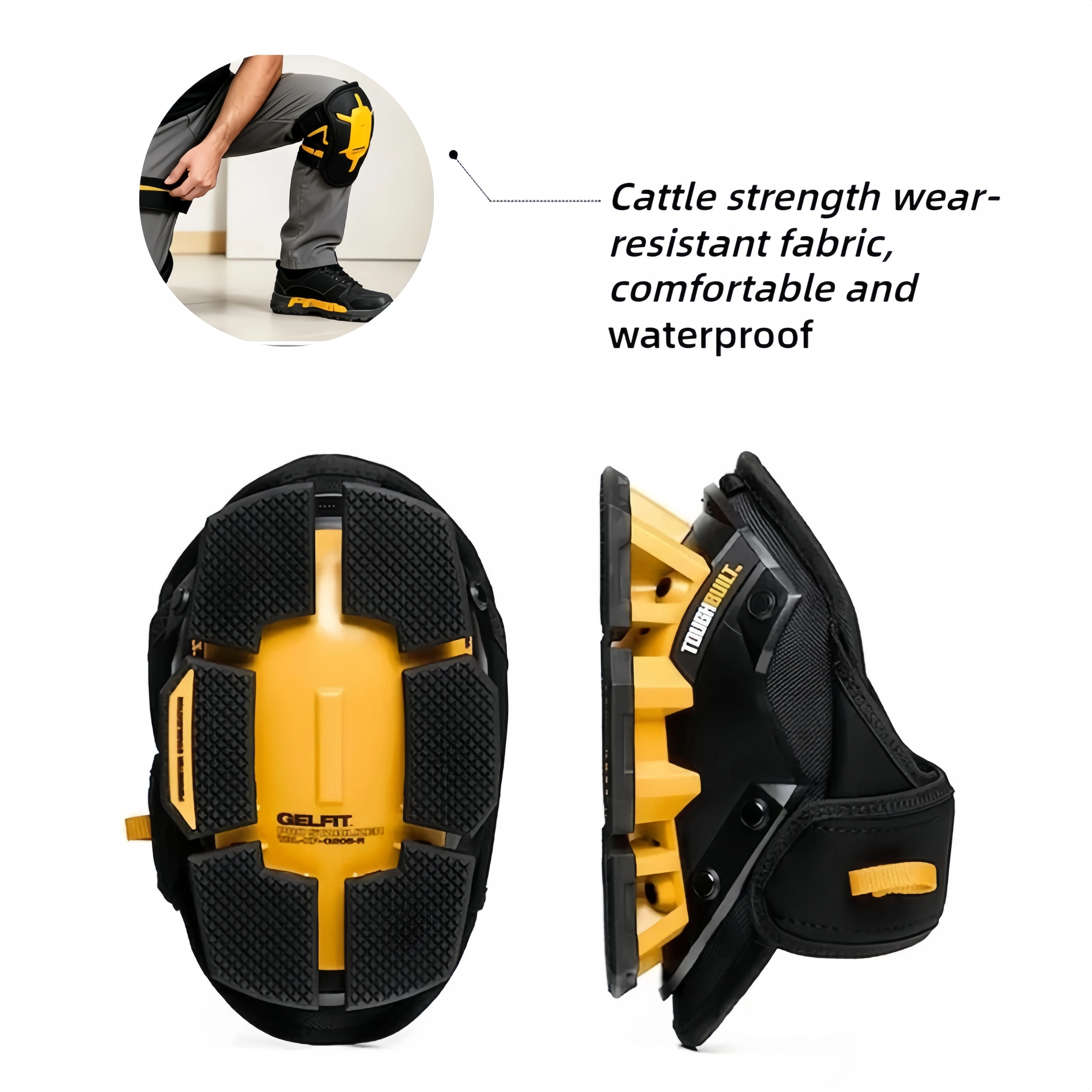 

Силиконовые наколенники с гелевой подушечкой, прочная ткань, удобные, водонепроницаемые, для бега и прыжков, 3S, 17.5см, 21.5см, 26.5см