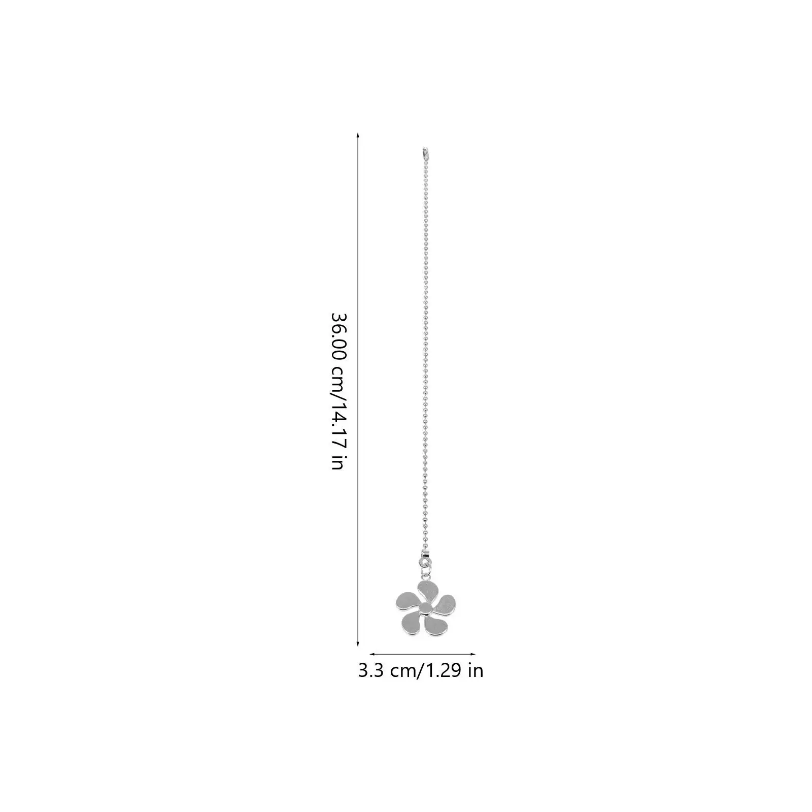 2Pcs Ceiling Fan Pendant Fashion Texture Ceiling Light Pull Chain Extension Beaded Fan Pull Chain Chandelier Pendant