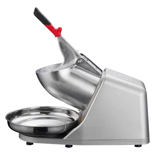 

Automatic 380 watt electric high quality ice and snow shaving machine ice scraper crusher ABS stainless steel