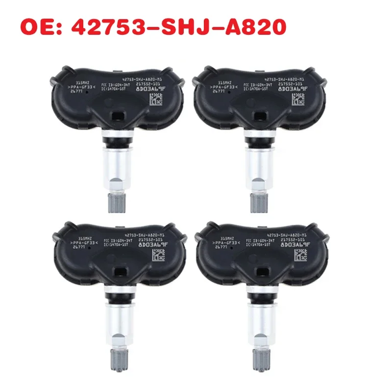 

Датчик контроля давления в шинах 42753-SHJ-A820 315 МГц TPMS 42753SHJA820 для Honda Element 2008, Odyssey 2008-2010, Ridgeline 2009-14