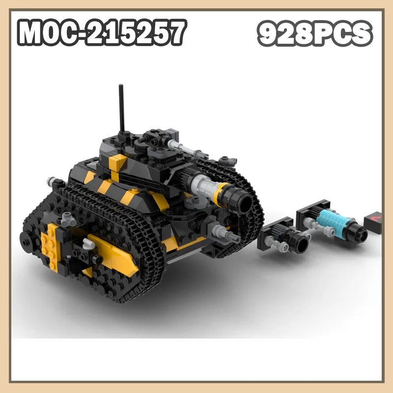 

MOC-194659 Military War Series Building Block Model Brick 40K Warhammer Military tank Creative Gifts Small particle DIY 928PCS