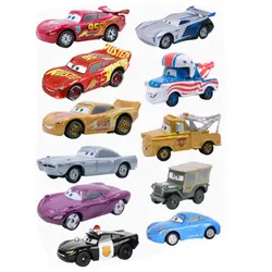 TAKARA TOMY TOMICA Racing Car General 3 McQueen Die cast Alloy Jackson car toy collection display, children's holiday gift.