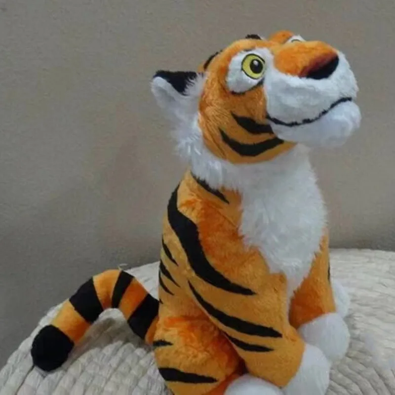 Original Disney Princess Jasmine's Tiger Rajah Animal Cartoon Plush Toy Soft Stuffed Dolls 40cm