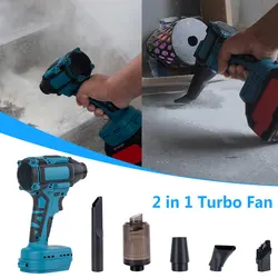 110000RPM Powerful Turbo Fan Violent Blower Leaf Blowing Water Blowing High Speed Hair Dryer Mini Turbo Jet Fan Brushless Motor