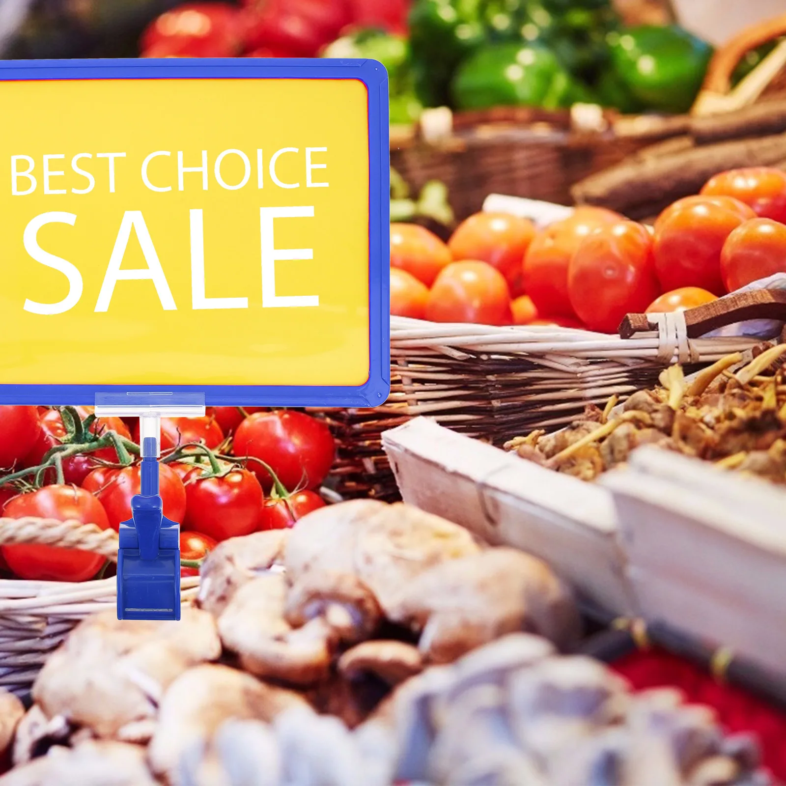 

1Set A4 Price Tag Label Board Clip Retail Sign Holder for Supermarket Marketing Merchandise Display Clips Label Clip