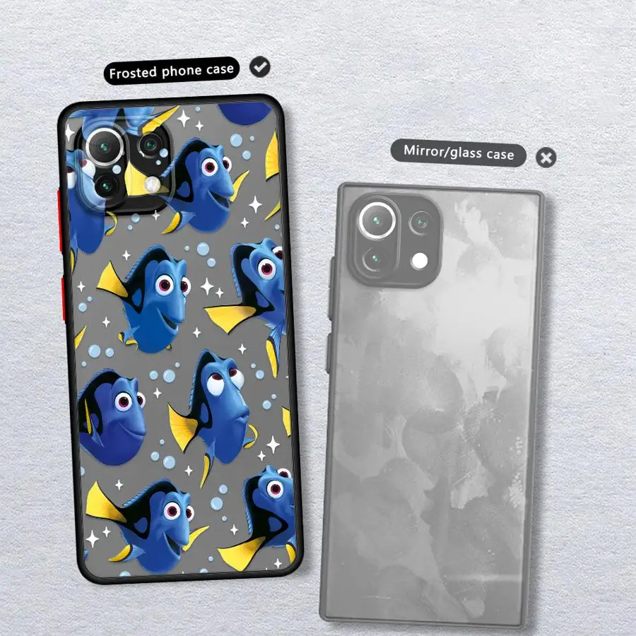 Disney Cartoon Marlin Phone Case for Xiaomi Redmi 13C 5G 12 4G 10C 10A 12C 9 10 9A 9i 9T 9C A1 A2 Plus K40 Pro Matte Cover