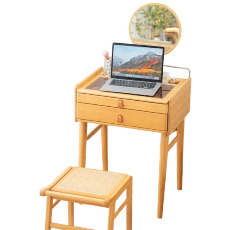 การออกแบบที่เรียบง่ายโต๊ะเครื่องแป้งห้องนอนขนาดเล็กราคาถูกแต่งหน้าวินเทจโต๊ะเครื่องแป้งความงามออแกไนเซอร์สาวComoda Para Quartoเฟอร์นิเจอร์