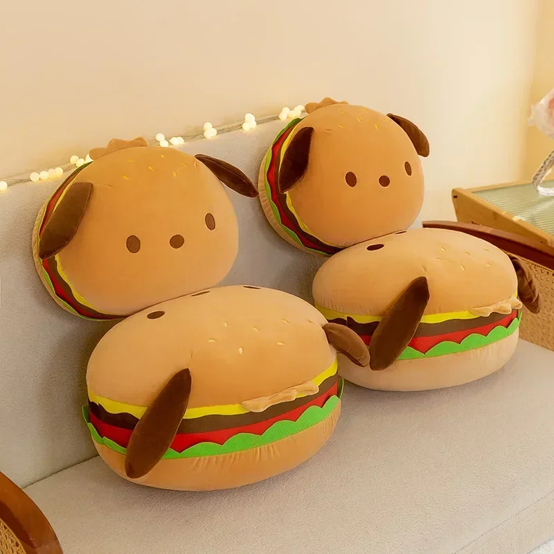 

Большой Sanrio гамбургер почтовый Симпатичный плюшевый Фотофон креативные игрушки офисное кресло подушка аксессуары подарок