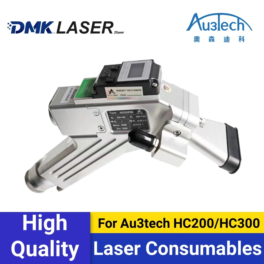 

Оригинальная чистящая головка для лазера Au3tech HC200 300 35*4 мм, защитные окна, коллимационная линза D20F50, фокус D30F600/F1000, отражатели