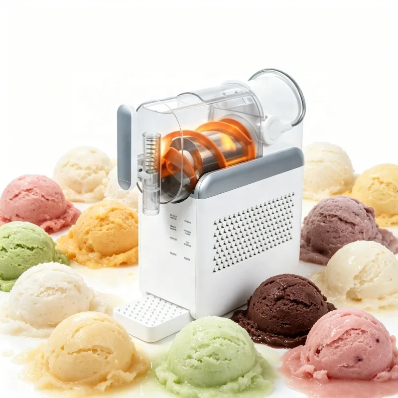 Professional Grade Fruit Juice Blender and Slushie Machine for Commercial Ice Cream Production